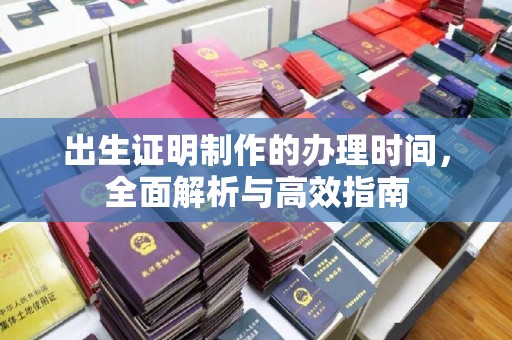 蓝山出生证明制作的办理时间，全面解析与高效指南