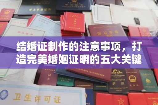 蓝山结婚证制作的注意事项，打造完美婚姻证明的五大关键点
