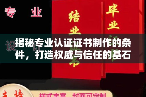 蓝山揭秘专业认证证书制作的条件，打造权威与信任的基石