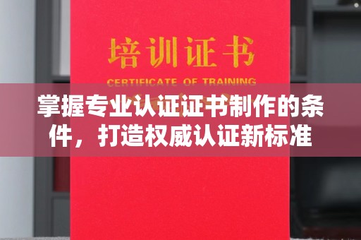 蓝山掌握专业认证证书制作的条件，打造权威认证新标准
