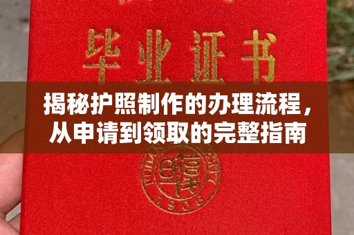 蓝山揭秘护照制作的办理流程，从申请到领取的完整指南