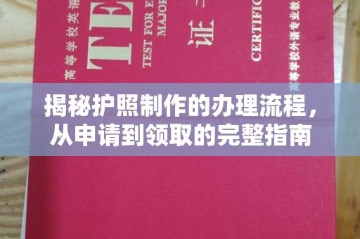 蓝山揭秘护照制作的办理流程，从申请到领取的完整指南