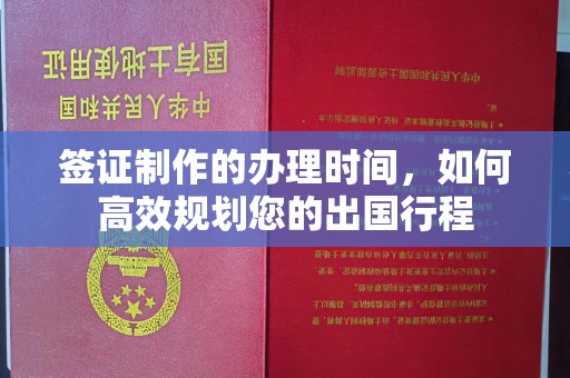 蓝山签证制作的办理时间，如何高效规划您的出国行程