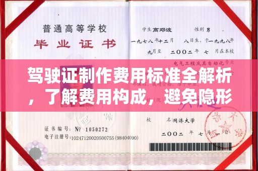 蓝山驾驶证制作费用标准全解析，了解费用构成，避免隐形消费