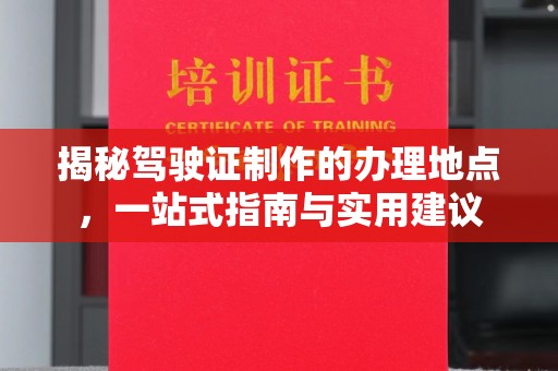 蓝山揭秘驾驶证制作的办理地点，一站式指南与实用建议